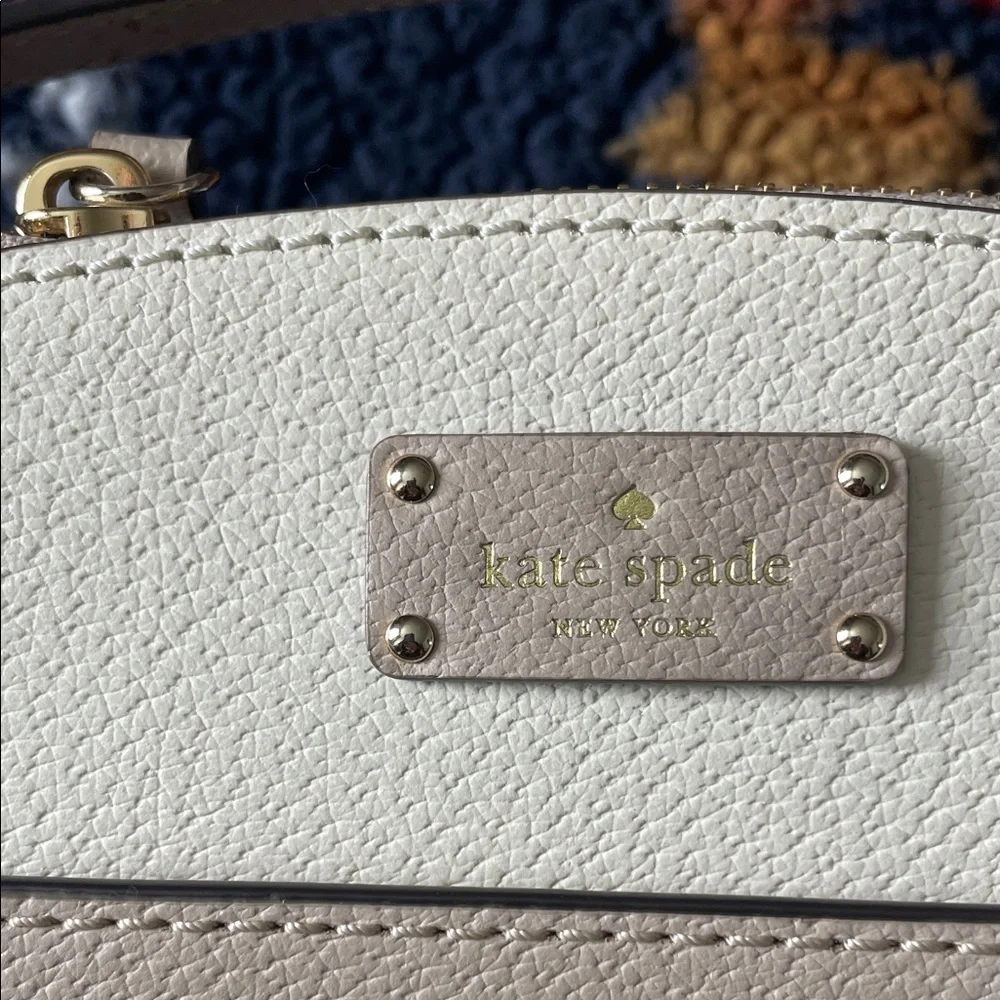 Kate Spade Cream and Tan Crossbody Bag - Picture 2 of 5